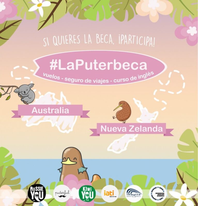 Gana #LaPuterbeca para estudiar en Australia o Nueva Zelanda